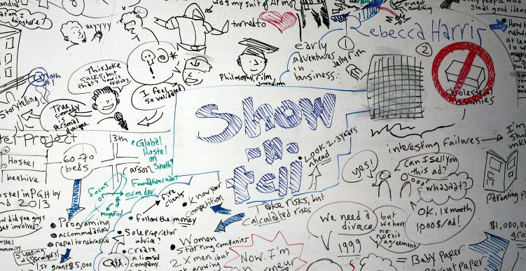January Show-n-Tell, notes by Jonny Goldstein.